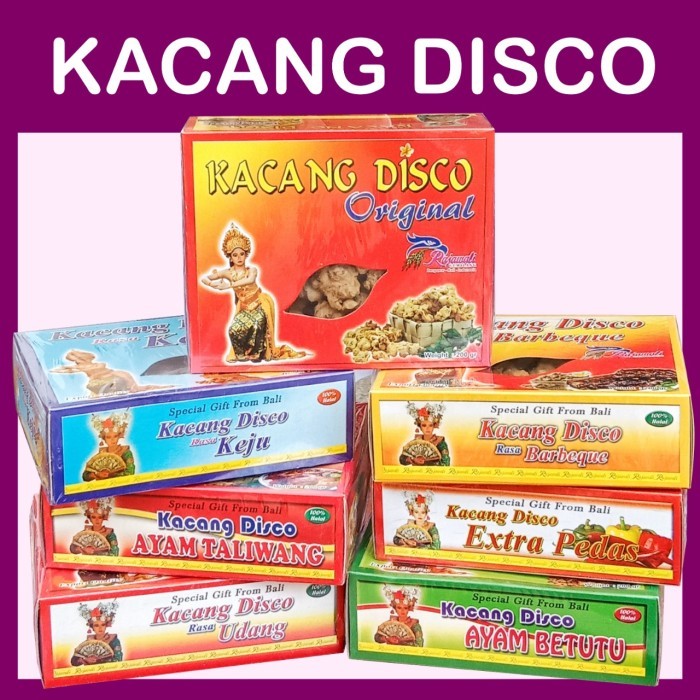 

SPECIAL Kacang Disco Disko Oleh-oleh Bali Rajawali 200 gram