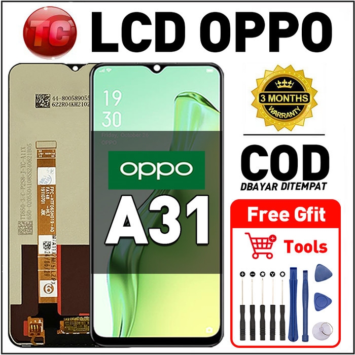 Original Lcd OPPO A31 fullset ori asli Layar hp touchscreen Sentuh Versi Tinggi COD