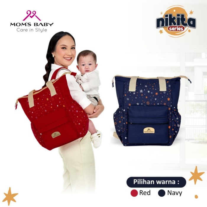 OBRAL [ND] Moms Baby Tas Ransel Bayi / Tas Ransel Perlengkapan Bayi