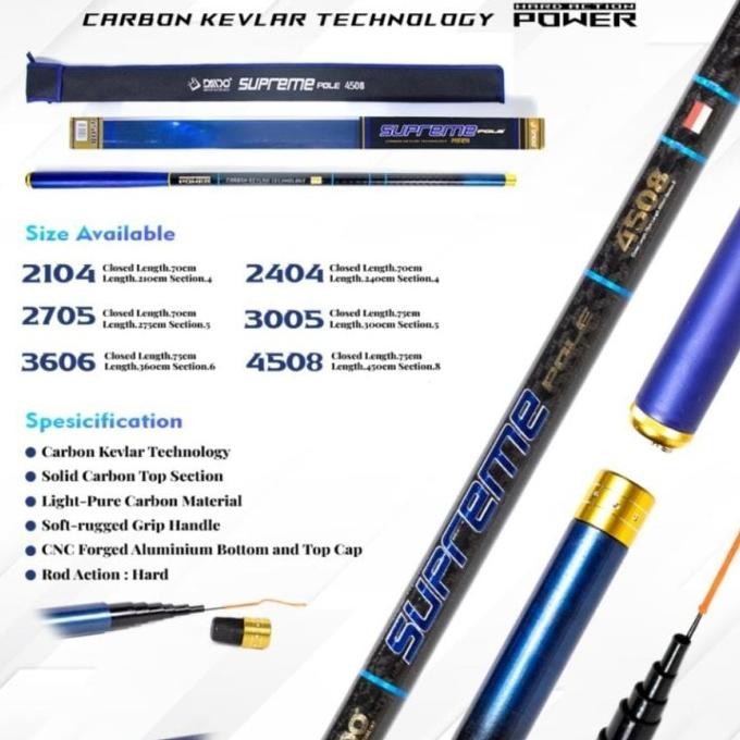 Joran Tegek Daido Supreme Pole 210 240 270 300 Hard