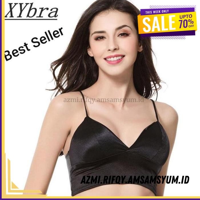 (DONE) BRA KEMBEN SATIN BRALETTE TANGTOP CROP TOP SABRINA 011 BEST DEAL 