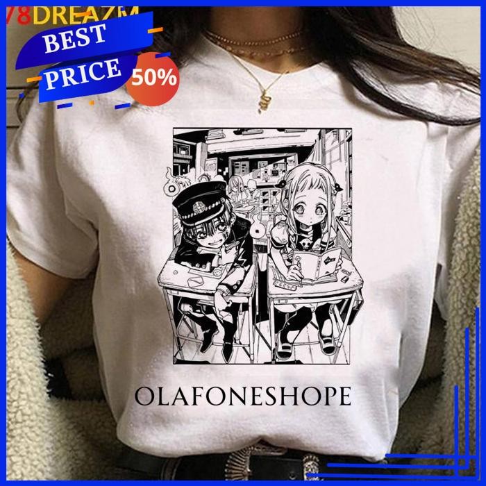 KAOS ANIME TOILET BOUND HANAKO KUN TSHIRT T SHIRT -  KAOS WIBU MANGA ANIME COWO CEWE BY OLAFONESHOPE