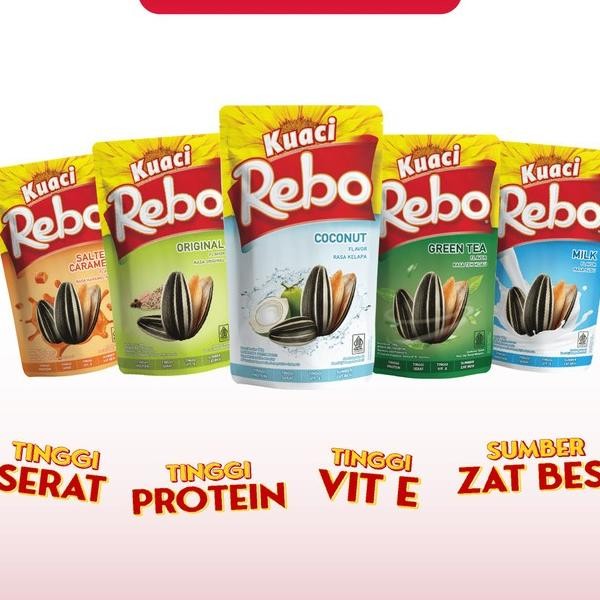 

Rebo Kuaci Bundling 2 Pcs - Varian Rasa & Lk 300 Gram