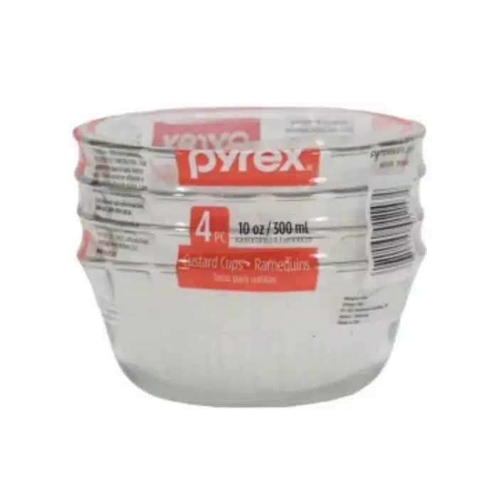 PYREX MANGKOK BULAT SET ISI 4