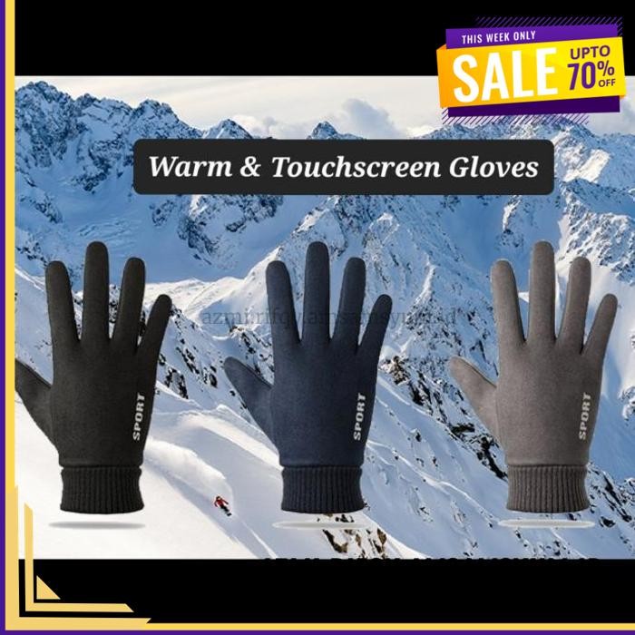 (DONE) SARUNG TANGAN MUSIM DINGIN TOUCHSCREEN 018 HOT DEAL 