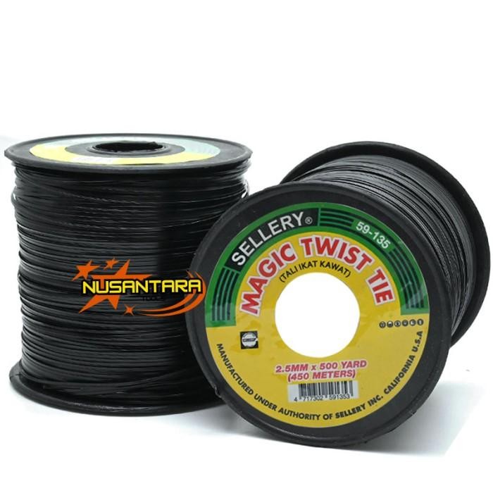 

Pengikat Kabel Magic Twist Tie 480M Hitam Sellery 59-135