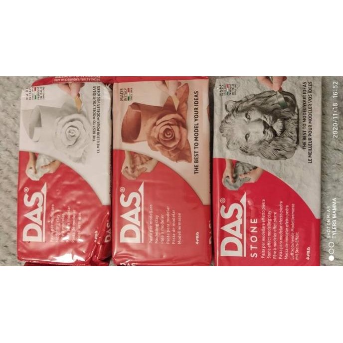 

Terlaris DAS CLAY 1 KG PUTIH / COKLAT TANAH LIAT ART COD