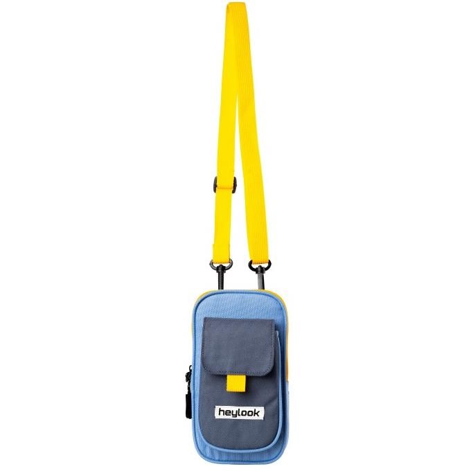 

BLUE- SLING PHONE BAG METTA SLING POUCH WALLET WANITA PRIA SLING POUCH -BLUE