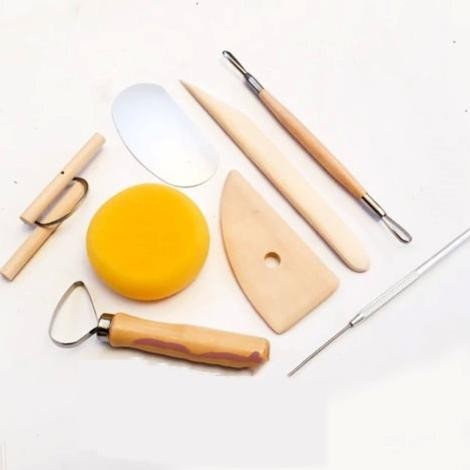 

Terlaris CLAY POTTERY SCULPING TOOL SET ALAT UKIR CUKIL PAHAT TANAH LIAT COD