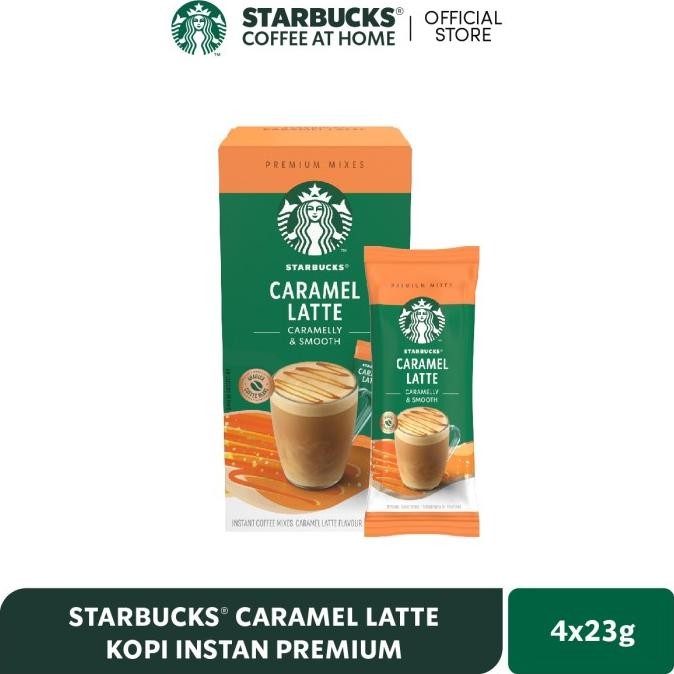

Terbaru Starbucks Caramel Latte Kopi Instan Premium 23G X 4Pcs