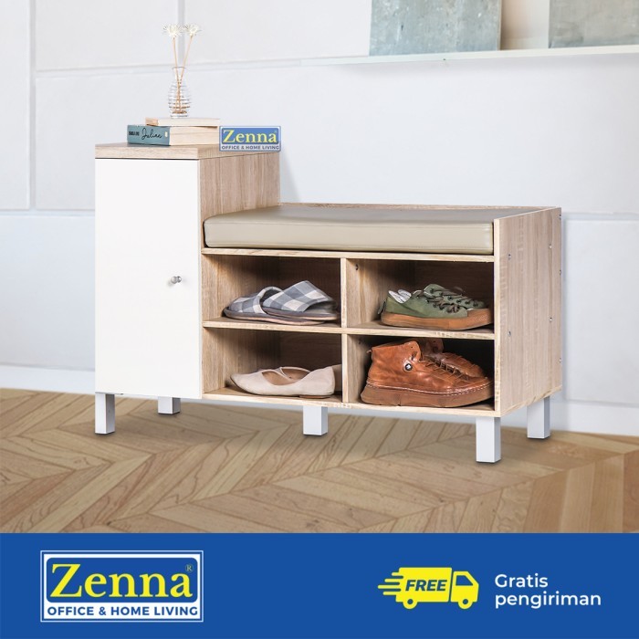 Zenna Rak Sepatu 98 / Lemari Sepatu Minimalis