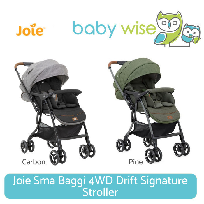 Joie Sma Baggi 4WD Drift Signature Stroller