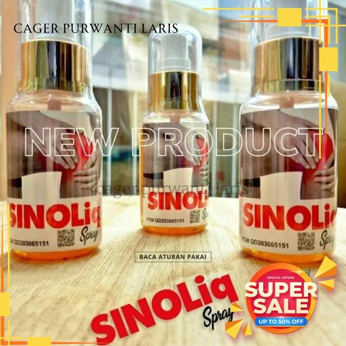 SINOLIQ SPRAY / SINOIL SENDI, ENCOK, REMATIK BEBAS ONGKIR