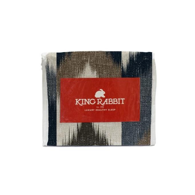 

BLUE- KING RABBIT ORGANIC BAMBOO COLLAGEN SET SPREI MOTIF HYATT BLUE