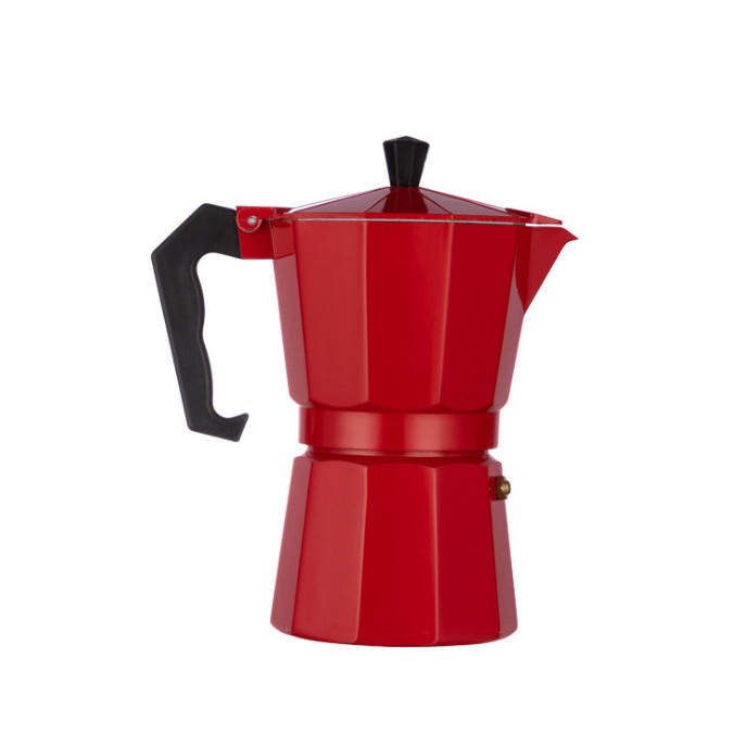 Crema Moka Pot 12 Cup (Brandless - mirip Bialetti) - Mokapot Espresso