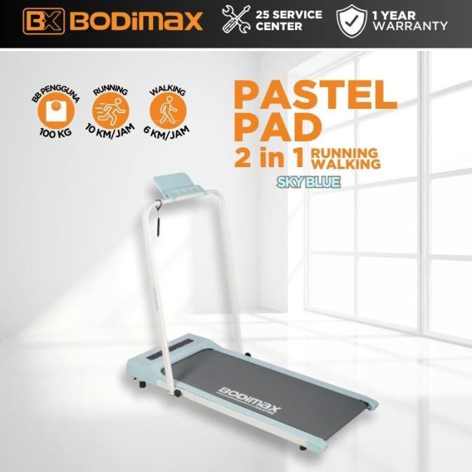 

BLUE- RUNNING PAD PASTEL SKY BLUE / TREADMILL/ RUNNING PAD/ GYM / ALAT OLAHRAGA