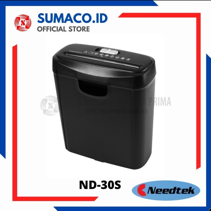 

BEBAS ONGKIR - Mesin Penghancur Kertas / Paper Shredder NeedTek ND-30 STRIP CUT