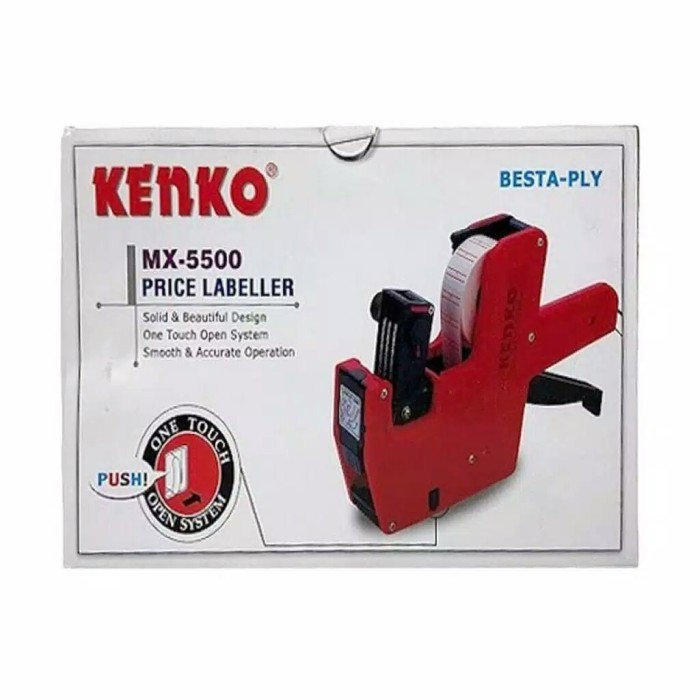 

mesin label harga / price labeller 1baris MX 5500 kenko