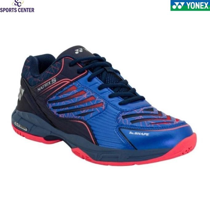 

BLUE- NEW SEPATU BADMINTON YONEX MATRIX 5 ELECTRIC BLUE