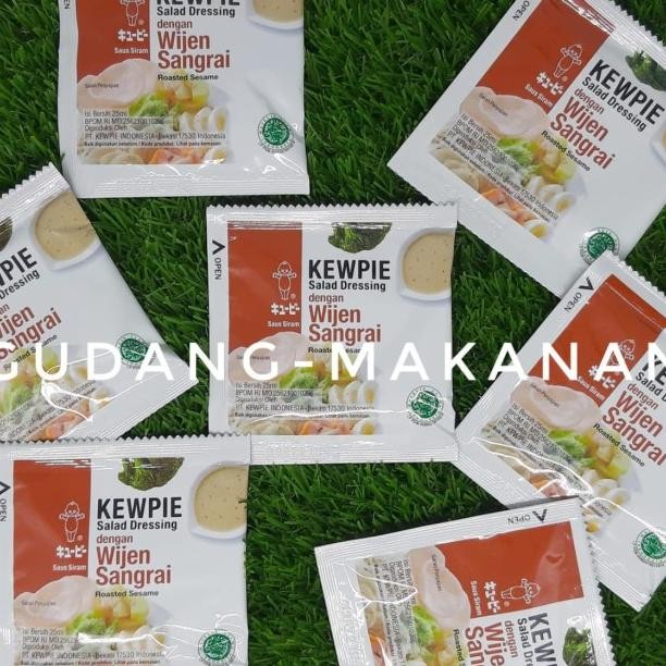 

Kewpie Saus Salad Wijen Sangrai Sachet (10Pcs@25Ml)