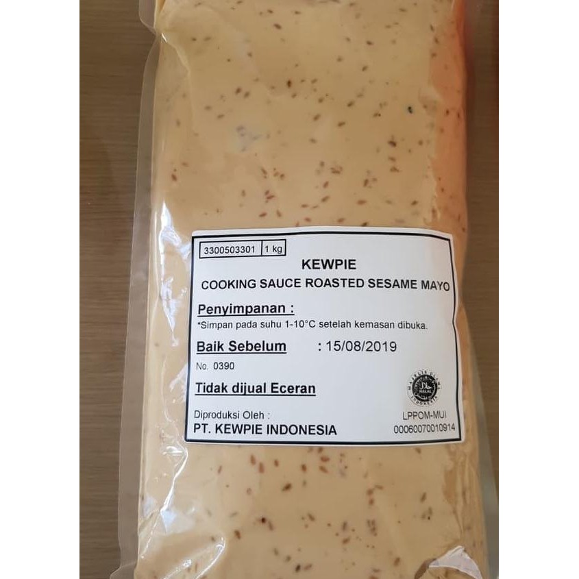 

Kewpie Cooking Sauce Roasted Sesame Mayo 1Kg Wijen Sangrai