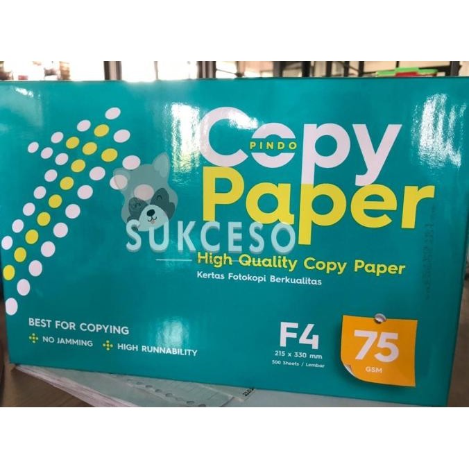 

Sale Copy Paper F4 75Gr / Kertas Hvs Print Fotocopy F4 75Gsm Murah