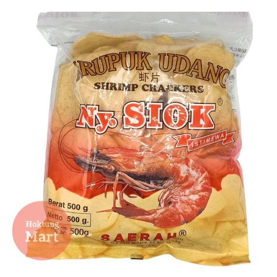 

Kerupuk Udang Nyonya Siok Oval / Stik