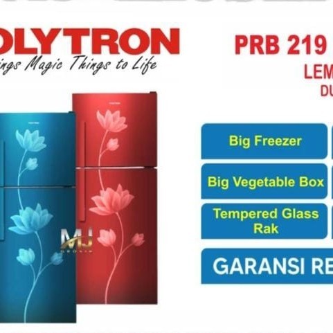 KULKAS POLYTRON 2 PINTU