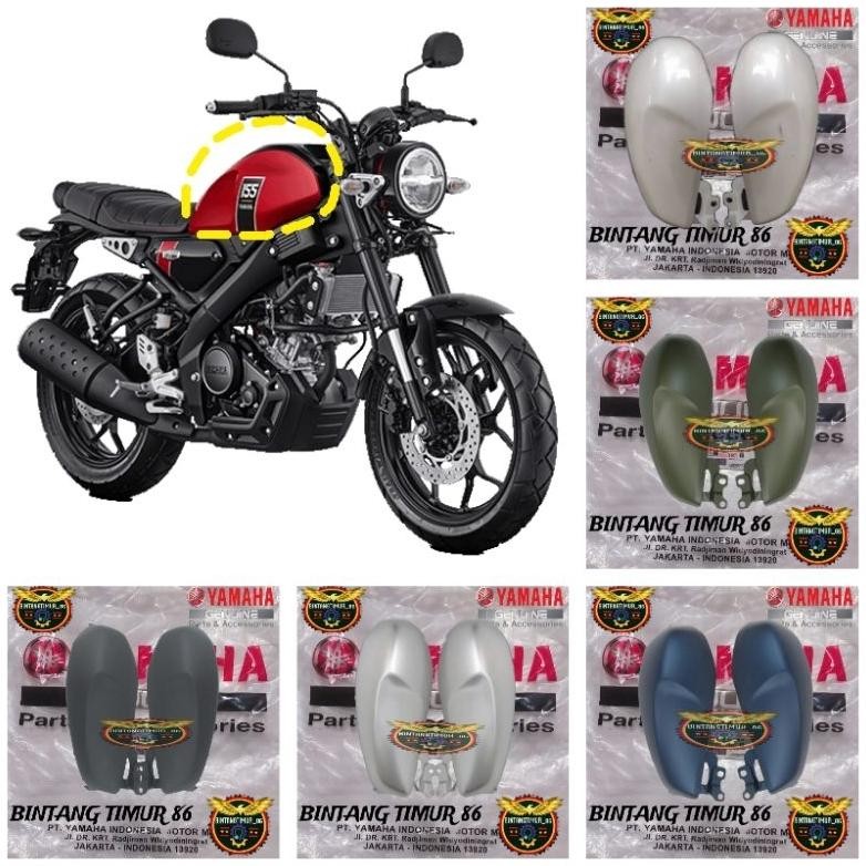 eme cover side tangki tangki xsr 155 mtm155 kanan kiri ygp (bbs)