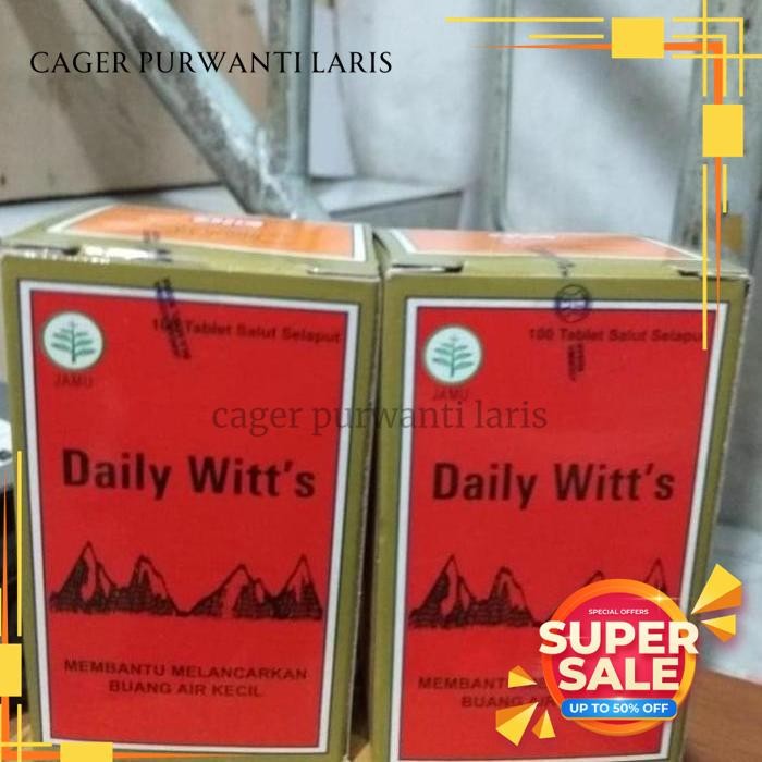 

DAILY WITT'S / OBAT GINJAL SAKIT PINGGANG EKSLUSIF!!