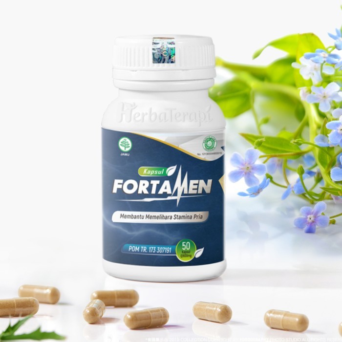 Diskon Obat Kuat Pria Tahan Lama Herbal Fortamen Asli