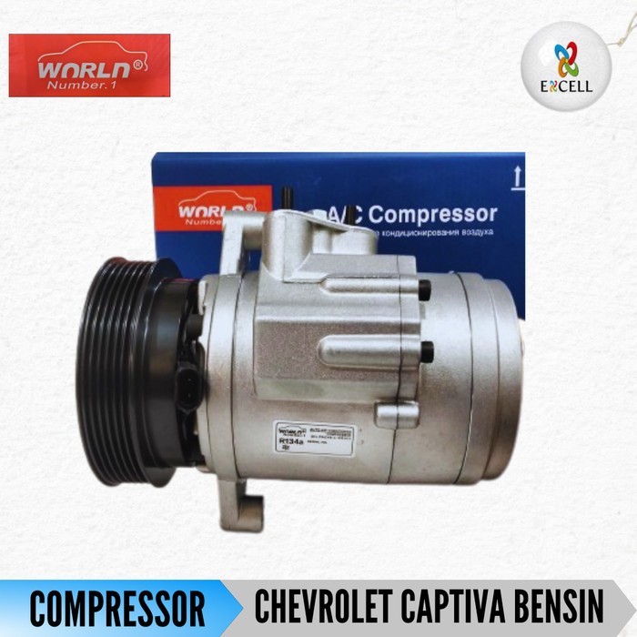 COMPRESSOR KOMPRESOR AC MOBIL CHEVROLET CAPTIVA BENSIN