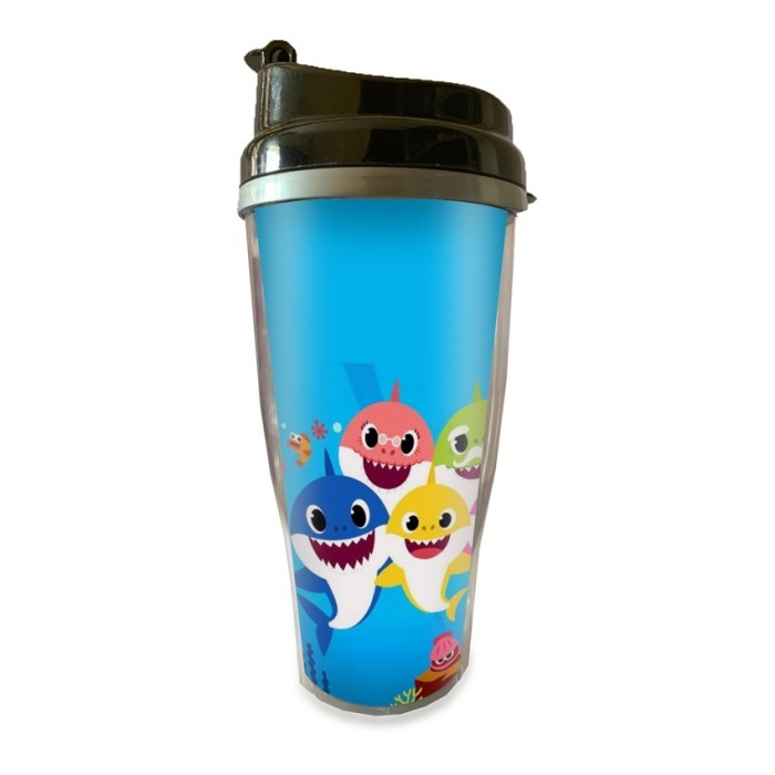 TEMPAT MINUM BABY SHARK TEMPAT MINUM ANAK BOTOL MINUM KARTUN BABYSHARK