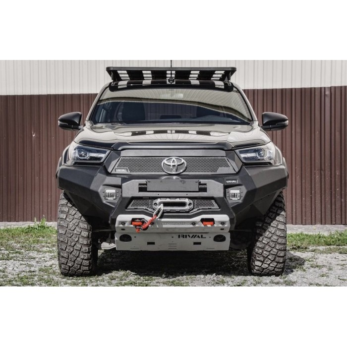 BUMPER DEPAN TOYOTA HILUX NEW RIVAL ALUMINIUM
