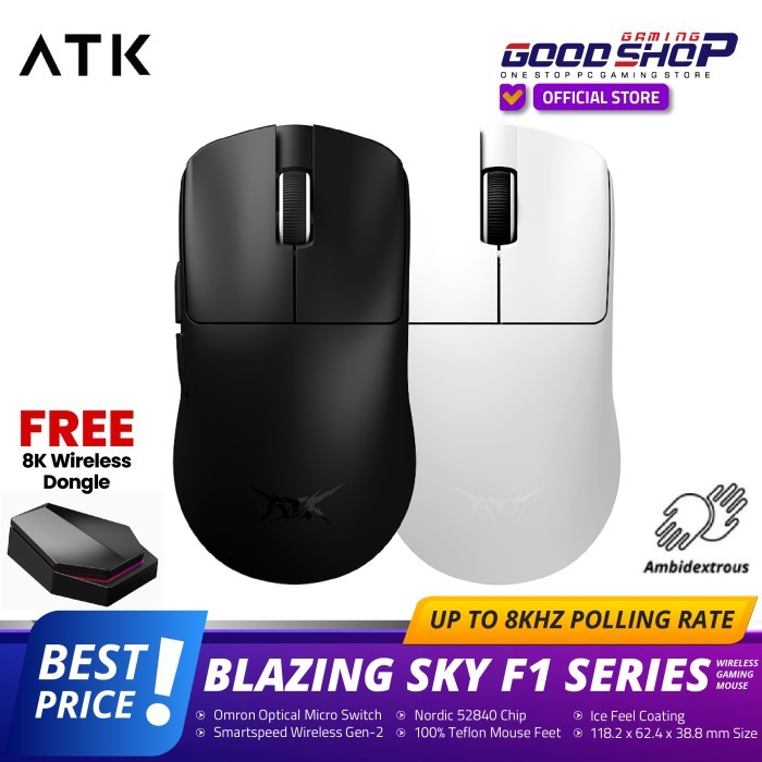 VGN VXE ATK Blazing Sky F1 Pro F1 Pro Max F1 Ultimate Ultra Gaming Mouse