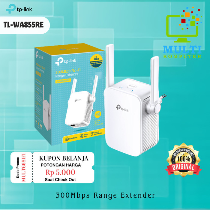TP-LINK TL-WA855RE WiFi Range Extender / Repeater TL WA855RE