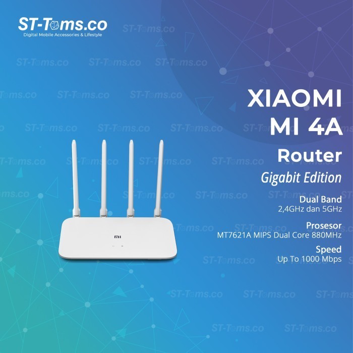 Xiaomi Mi Router 4A Gigabit Edition Wifi Router MI 4A Dual-core CPU