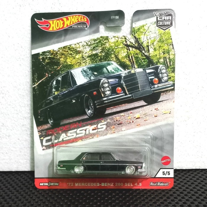 Hotwheels Mercedes Benz 280 SEL 4.5 Car Culture