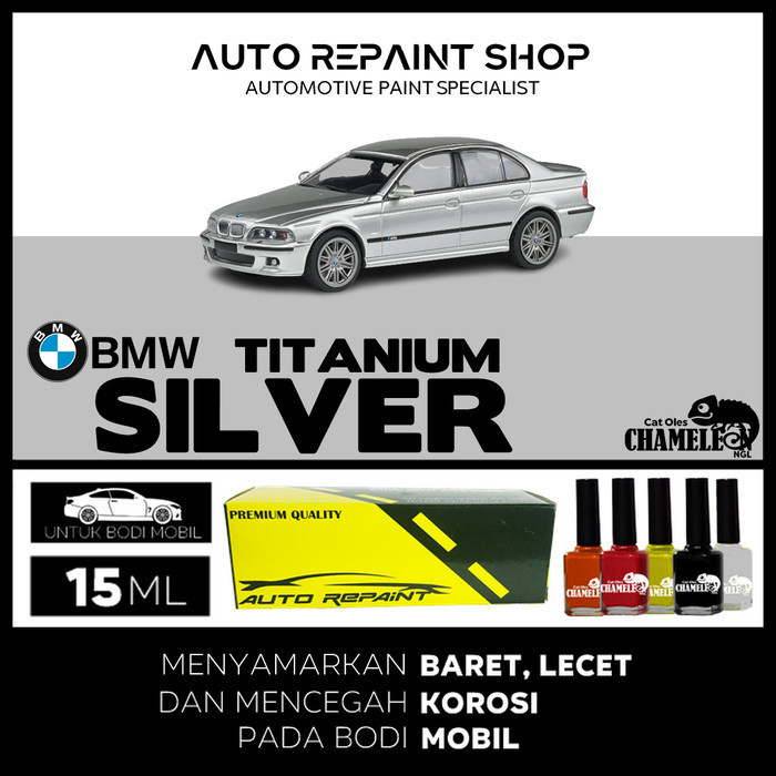 CAT OLES BMW TITANIUM SILVER AUTOMOTIVE PAINT CHAMELEON NGL - CAT