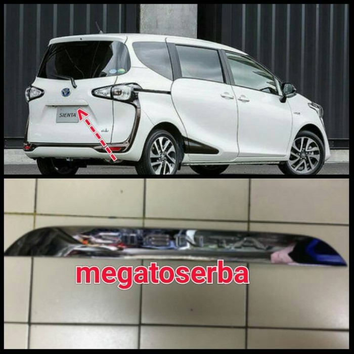 TRUNKLID SIENTA CHROME