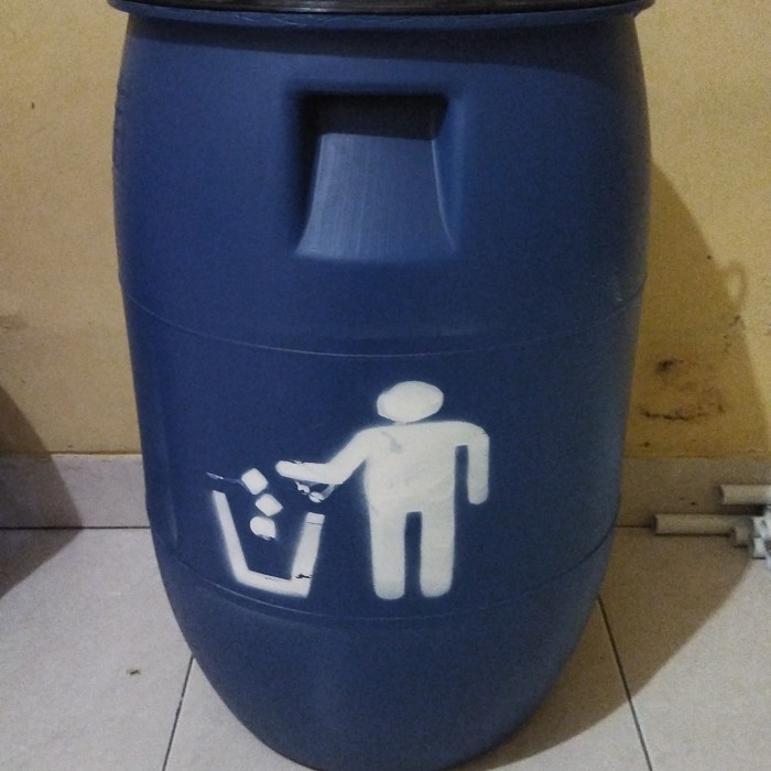 TONG SAMPAH/ DRUM SAMPAH/ TEMPAT SAMPAH UK 60L