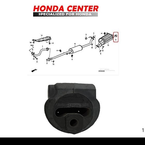 KARET GANTUNGAN KNALPOT CRV GEN3 2007-2012 Murah