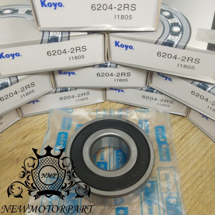 BEARING KOYO 6204 2RSCM ASLI KOYO