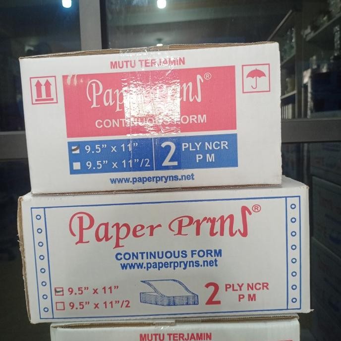 

TERLARIS - CONTINUOS FORM PAPERPRYNS 2PLY NCR