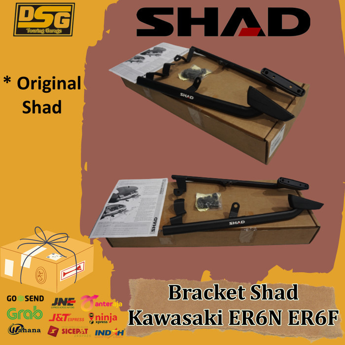 BRACKET BOX ER6 ATAU BREKET SHAD ORIGINAL KAWASAKI ER 6 ER6N ER6F