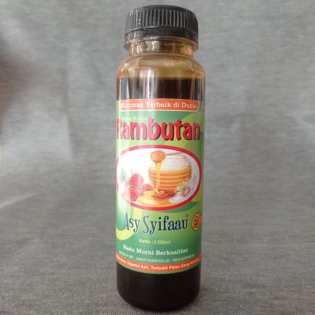 

Madu Asy Syifaau Nektar Bunga Rambutan 250mL