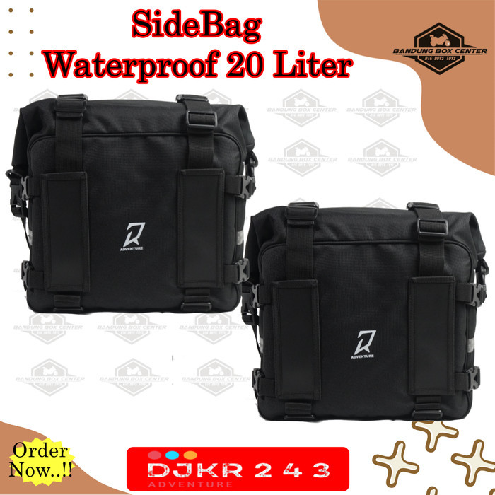 SIDEBAG MOTOR TAS SAMPING MOTOR SIDE BAG TAS MOTOR WATERPROOF ANTI AIR