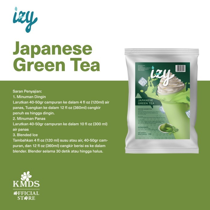 

Izy Japanese Green Tea 1 Kg