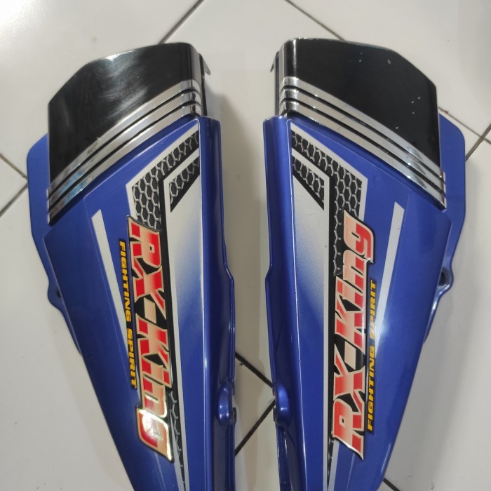 BOX AKI SIDE COVER RX KING 2004 BIRU ORIGINAL
