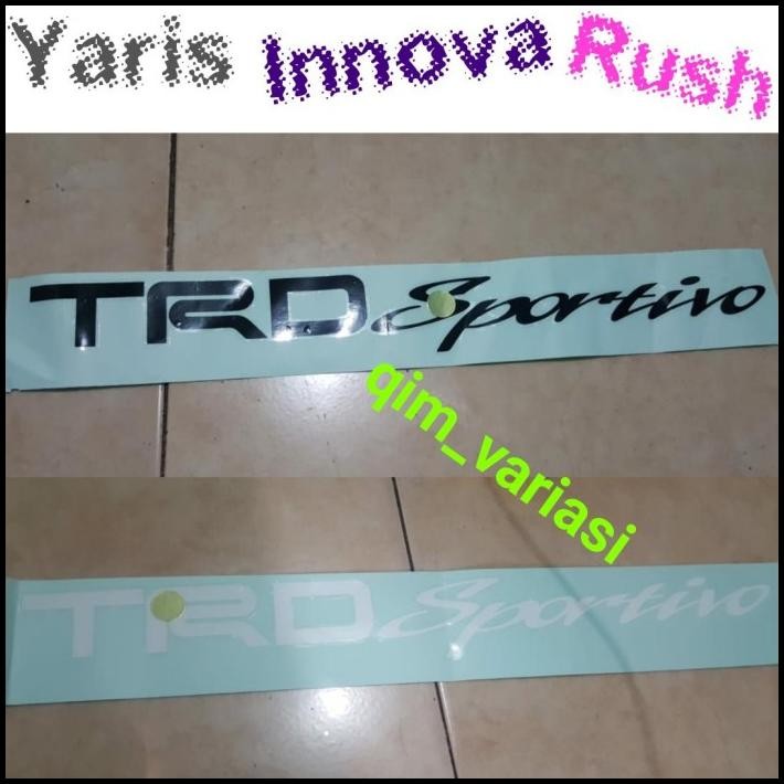 DISKON STIKER TRD SPORTIVO ORIGINAL 